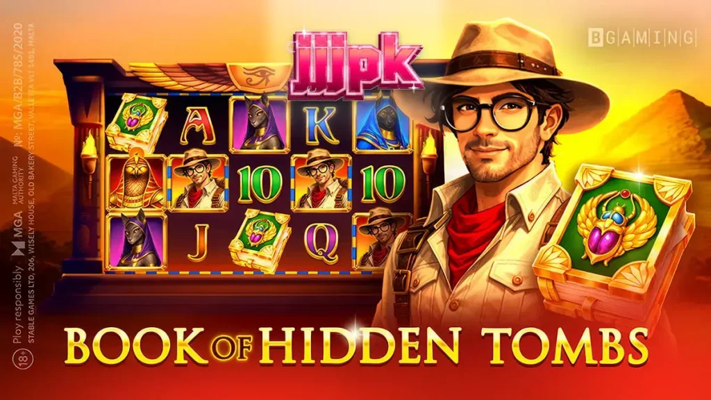 Book of Hidden Tombs سلاٹ کا منظر